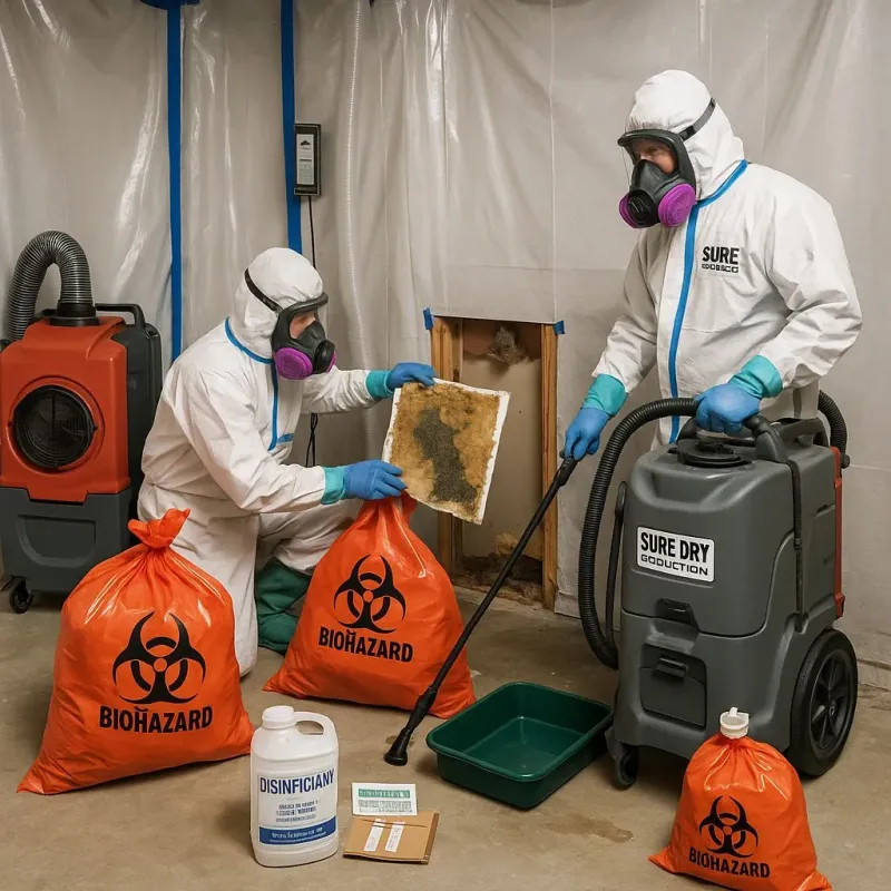 Contaminated Water Handling Protocols process in North Tustin, CA
